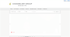 Desktop Screenshot of chandeliergroup.com